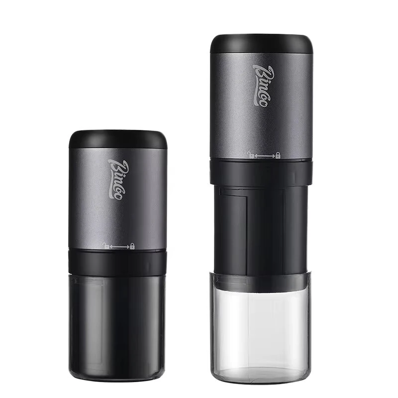 (image for) Bincoo Portable Electric Coffee Grinder Wireless USB Chargeable Professional Stainless Steel Burr Grinder Milling Machine